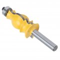 Router Bits 1 4 Shank Architectural Molding Set 8mm Handrail Milling Cutter Woodworking Tools Carbide Cnc 28mm Fishtail Armrest