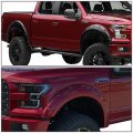 Auto Dynasty 1 5 Inches Wide 4pcs Pocket-riveted Style Paintable Wheel Fender Flares Cover Kit Compatible With Ford F-150