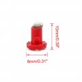 Uxcell 12pcs 12v T3 2-3014-surface Mount Device Red Led Car Interior Dashboard Panel Light Bulb