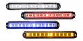 Whelen Ps-02fcr Strip-lite Plus Surface Mount Super-led Warning Duo Lighthead 69 Scan-lock Flash Patterns Red Amber 