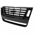 Kuafu Front Grill Compatible With 2006-2010 Ford Explorer Explorer Sport Trac Bumper Radiator Grille 3-bar Style Side Openings