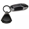 Ipick Image Black Dome Gunmetal Metal Teardrop Logo Key Chain Official Licensed For Chevrolet Camaro Zl1