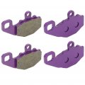 Ocpty Rear Brake Pads For Kawasaki Ninja 1000 2011-2015 Er-6n 2009-2010