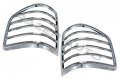 Razer Auto Chrome Led Tail Light Bezel W Turn Signal And Brake For 04-08 Ford F150 Flareside 