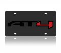 Eurosport Daytona- For Gmc At4 Carbon Steel License Plate 