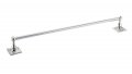 Richelieu 14949 Bentley Collection Transitional Round Bathroom Towel Bar 24-inch 609 Mm Brushed Nickel Finish 