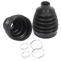 Outer Inner Cv Joint Boot Kit For Polaris Ranger Xp 900 Split Design Drive Shaft Set With Stainless Steel Clips And Grease 2