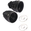 Outer Inner Cv Joint Boot Kit For Polaris Ranger Xp 900 Split Design Drive Shaft Set With Stainless Steel Clips And Grease 2 