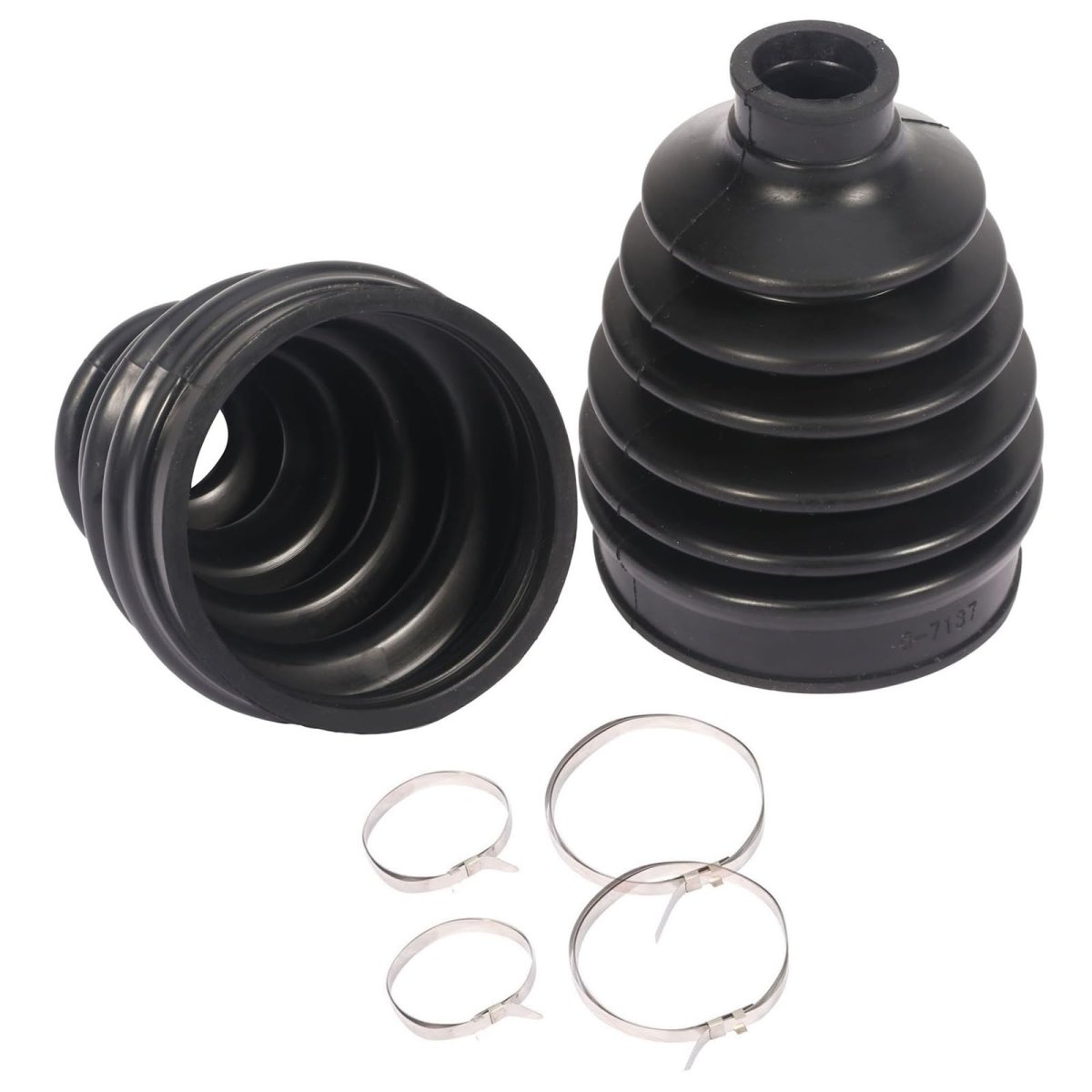 Outer Inner Cv Joint Boot Kit For Polaris Ranger Xp 900 Split Design Drive Shaft Set With Stainless Steel Clips And Grease 2