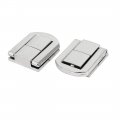 Uxcell Toolbox Case 25mmx20mmx6mm Alloy Toggle Latches Catch Hasp Locker 4pcs