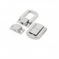 Uxcell Toolbox Case 25mmx20mmx6mm Alloy Toggle Latches Catch Hasp Locker 4pcs