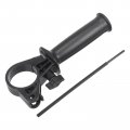 Plastic Adjustable Side Front Auxiliary Hammer Handle For 13a Impact Drill 41-44mm Clamping Range With Scale Depth Ruler 