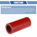 X Autohaux 1 Pcs 22mm 0 87 Id 76mm 2 99 Length Degree Red Car Silicone Hose Coolant Universal