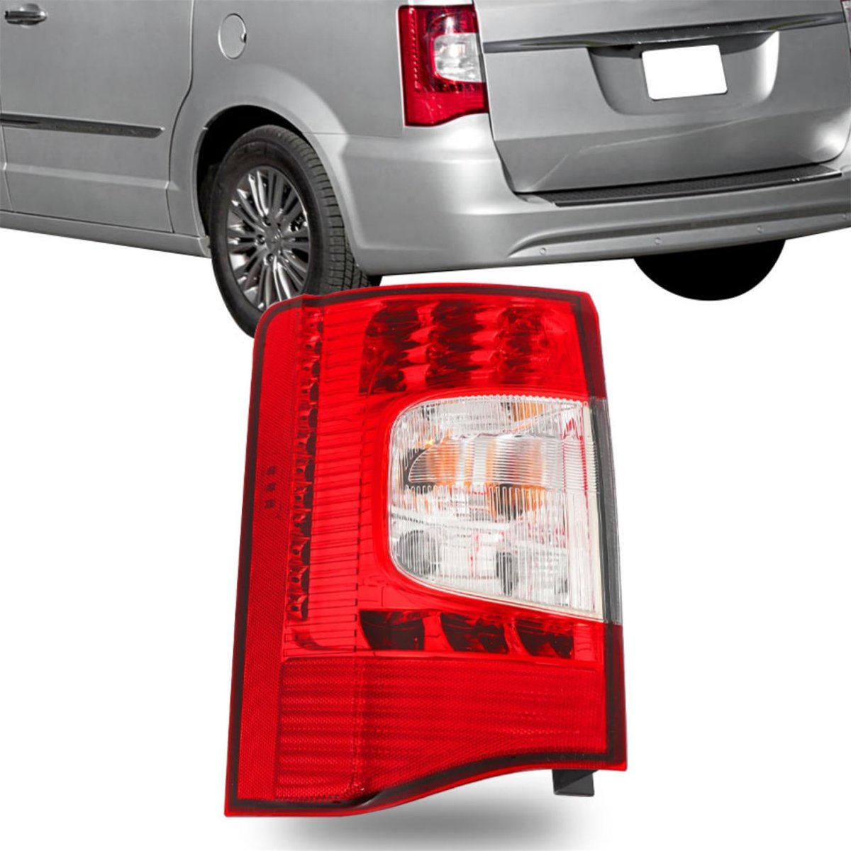 Rear Left Driver Side Tail Light Assembly For 2011 2012 2013 2014 2015 2016 Town Country Replacement Ch2800198 5182530ad