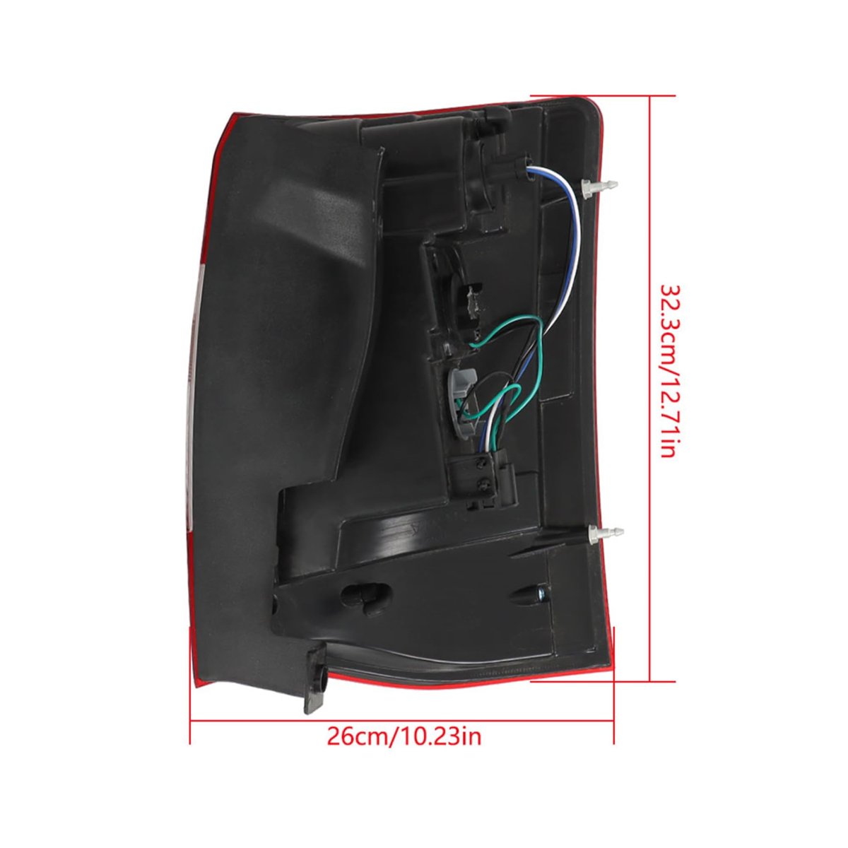 Rear Left Driver Side Tail Light Assembly For 2011 2012 2013 2014 2015 2016 Town Country Replacement Ch2800198 5182530ad