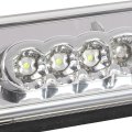 Compatible With Chevy Gmc C K Abs Plastic Led Third 3rd Brake Light Clear Lens Gmt400 4th Gen
