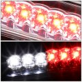 Compatible With Chevy Gmc C K Abs Plastic Led Third 3rd Brake Light Clear Lens Gmt400 4th Gen