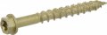 Power Pro Premium One Multi-material Hex Washer Head Screws Epoxy Coated Steel Fasten In Wood Metal Concrete Drywall And 
