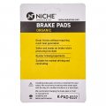 Niche Brake Pad Set For Triumph Tiger 800 T2020602 T2020377 Front Rear Organic