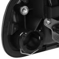 Rear Exterior Tailgate Handle With Keyhole For Toyota Tundra 2000-2006 Smooth Black To1915111 Factory Style Replacement