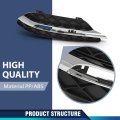Fog Light Cover Trim Daytime Running For Benz C250 C300 C350 2012-2015 Fit Model W O Amg Sport Package 2048803224 2048803324