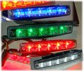 5 Watt Led Pyramid Strobe Kit Green 