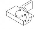 Stb Sweep Lock Left Hand Zinc Die Cast 3 4 Screw Holes 