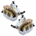 Front Left Right Brake Calipers With Pads Replacement For Kawasaki Teryx 750 800 Krf800 2014-2019 43080-0128 43080-0129