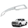 Front Bumper Skid Plate Trim Chrome Plastic Replacement For 2019-2021 Silverado 1500 84176756 