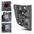 Amerilite For 2006-2008 Honda Ridgeline Black Bezel Midnight Red Oe-style Replacement Tail Light Assembly Driver And Passenger
