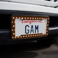 Curious George Face License Plate Tag Frame