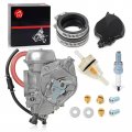 Moto1988 Carburetor Carb And Intake Manifold For Kawasaki Prairie 360 Kvf360 4x4 2003-2013