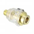 Uxcell Air Line Lubricator Mini In-line Tool Oiler 1 4 Inchesnpt Inlet And Outlet For Compressor Pipe 3pcs