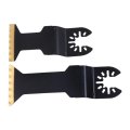 16pcs 1-3 4 Extra-long Titanium Oscillating Multitool Blades Metal Cutting Set Universal Saw Multi-purpose Blade For Wood 
