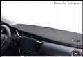 Kaitian Leather Dash Coverboard Mat Carpet Non-slip For Cadillac Ct5 2020 2021 2022 2023 Dash