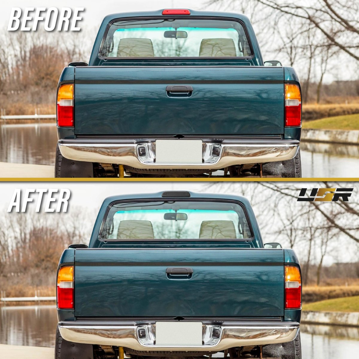 Usr Unique Style Racing 95-04 Rzn140 Rzn150 3rd Bke Light A Rear Top Center Lamps W Gasket For 1995-2004 Toyota Tacoma Pickup A