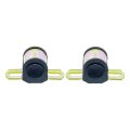 Stabilizer Bar Bushing Set For 2003 To 2012 Chevy Express 3500 Polyurethane Blue Front Position 1 Alx-pau-og-gk7326-cla4