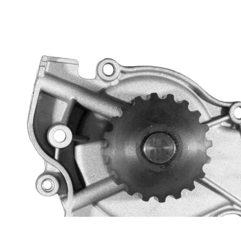 Engine Coolant Water Pump For Honda Accord 1990 2002 Grey Iron Impeller Timing Belt Drive Reverse Rotation Replacement 12493983