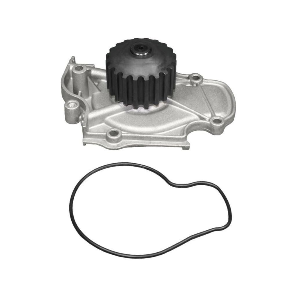 Engine Coolant Water Pump For Honda Accord 1990 2002 Grey Iron Impeller Timing Belt Drive Reverse Rotation Replacement 12493983
