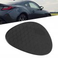 Fuel Tank Cap Trim Dry Carbon Fiber Stylish Car Gas Cover Sticker For Subaru Brz 2022 Onwards Rhombic Pattern