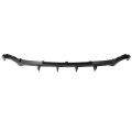 Ikon Motorsports Rear Diffuser Bumper Lip For 2013-2014 Ford Mustang V6 Gt Style Matte Black Pp Spoiler W V2 Shark Fins
