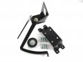1928-1931 For Ford Frame Mount Brake Pedal Assembly Street Rod Black B10504 