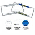 South Dakota State University Metal License Plate Frame For Front Or Back Of Car Officially Licensed Alumni