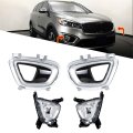Pair Of Fog Light Kit Driver Left And Passenger Right Replacement For Sorento 2016 2017 2018 Lamp 86525-c6020 86526-c6020 
