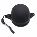 Httmt Mt506-001-xl Motorcycle Dot Certified Matte Black Flat Compatible With H-d Half Face Helmet Chopper Cruiser Biker Xl