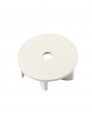 Beige Hard Plastic 6 Fan Vanes Water Fuel Pump Rotor Impeller