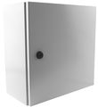 Yuco Yc-8x6-ul-fe Fully Enclosed Ip66 Enclosure Ul Certified Nema 4 16 Gauge Single Door Hinge Cover Wall-mount Backplate X 8 6 