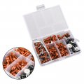 Topteng 158pcs Universal Motorcycle Sportbike Windscreen Fairing Bolts Kit Fastener Clips Screws For Yamaha Kawasaki Suzuki