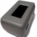 Willy S Auto New Custom 1993-2004 For Ford Ranger Center Console Lid With Phone Tray Vinyl Gray 