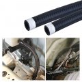 Imeshbean Braided Fuel Line 4 6 8 10 12an Oil Gas Hose End Fitting Separator Clamp Kit 10ft 0 69inch Id 